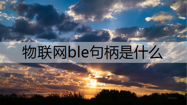 物联网ble句柄是什么